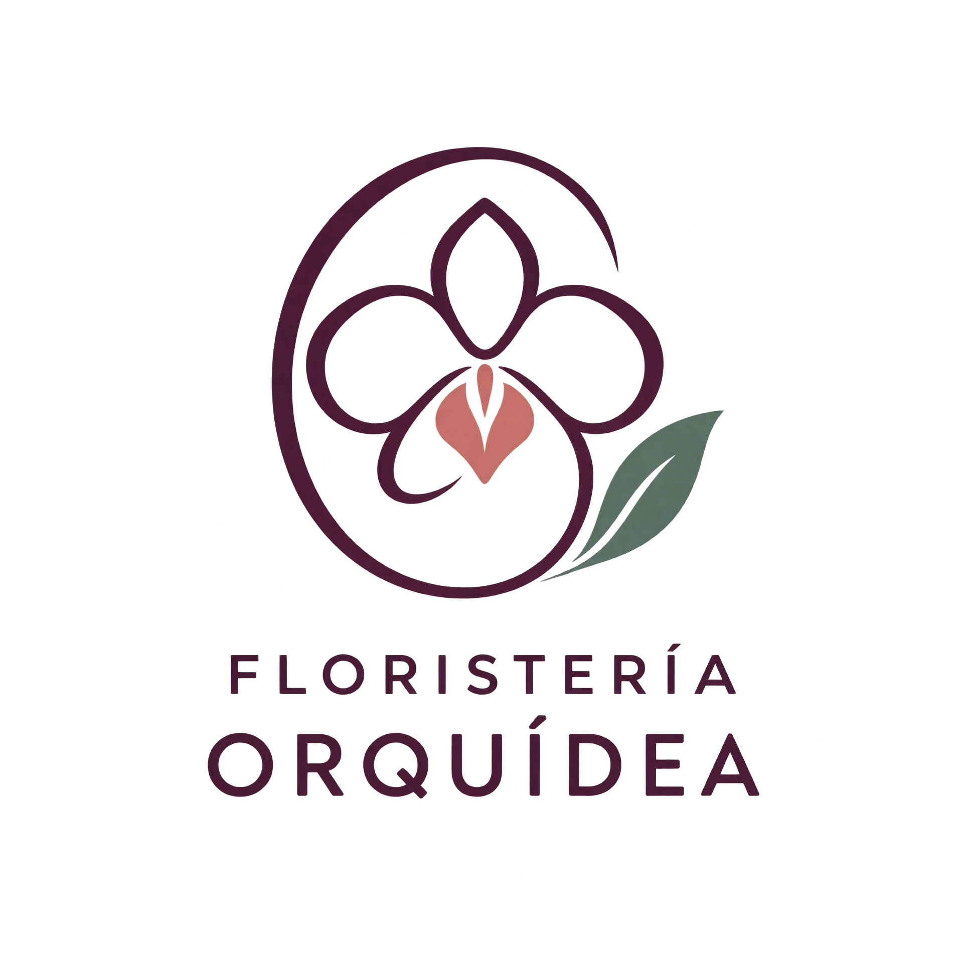 Logotipo de Floristeria Orquidea