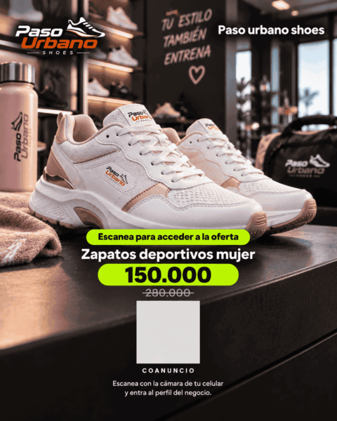 Zapatos deportivos para mujer